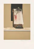 Francis Bacon, Triptych 1986-1987: right panel (after, Triptych 1986-1987) (S. 6, T. 22), 1987, Etching and aquatint in colours, on Arches paper, with full margins