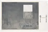 Jasper Johns, Viola (Gemini G.E.L. 350, U.L.A.E. 117), 1972, Lithograph in colours, on Angoumois à la main paper, the full sheet