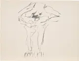 Willem de Kooning, Clam Digger (Litho #3), from Portfolio 9 (G. 4), 1967, Lithograph, on Arches paper, with full margins