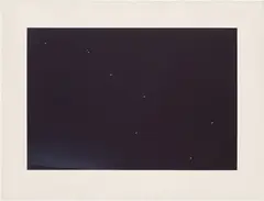 Big Dipper Over Desert (E. 131) by Ed Ruscha, 1982, Aquatint in colours, on Arches paper, with full margins, sold Jan 2023