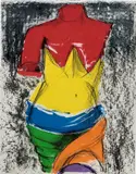 The Bather (B. 141) by Jim Dine, 2005, Lithograph in colours, on BFK Rives paper, the full sheet, sold Jan 2023