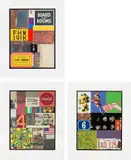 Peter Blake, Homage to Rauschenberg: three plates, 2012, Three screenprints in colours (two with diamond dust), from the set of five, on Somerset paper, with full margins