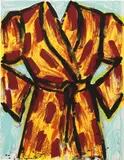Jim Dine, Black Ink Robe (B. 142)