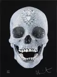 For The Love of God by Damien Hirst, 2009, Screenprint in colours with diamond dust, on wove paper, the full sheet, sold Jan 2023