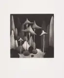 Nicolas Party, Landscape II, 2016, Mezzotint, on Arches paper, with full margins
