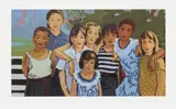 Claire Tabouret, Girlfriends (Stripes)