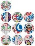 We Are the Jocular Clan by Takashi Murakami, 2018, The complete set of ten offset lithographs in colours, on smooth wove paper, the full sheets, sold Jan 2023