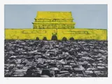 Zhang Xiaogang, Tian'anmen, from Tian'anmen Series, 2007, Screenprint in colours, on wove paper, with full margins