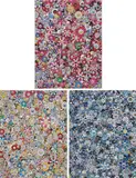 Circus: Embrace Peace and Darkness with Thy Heart; Skulls and Flowers Multicolor; and Zero One by Takashi Murakami, 2018; 2013; and 2016, Three offset lithographs in colours, on smooth wove paper, the full sheets, sold Jan 2023