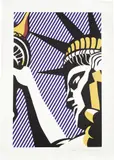 Roy Lichtenstein, I Love Liberty (C. 192), 1982, Screenprint in colours, on Arches paper, with full margins