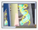 Roy Lichtenstein, Reflections on Brushstrokes, from Reflections Series (C. 242)