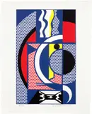 Roy Lichtenstein, Modern Head #1, from Modern Head Series (G. 242, C. 91)