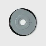 Tri-Star (B. 57) by Gerhard Richter and Isa Genzken, 1981, Phonograph record by Isa Genzken, featuring noises made by a Tri-Star aeroplane motor, one side painted by Gerhard Richt, sold Jun 2023