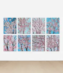 Damien Hirst, The Virtues (H. 9), 2021, The complete series of eight laminated giclée prints in colours, flush-mounted to aluminium with metal strainers on the reverse (as issued)