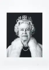 Chris Levine, Equanimity (Crystal Edition), 2004/2020, Giclée print with hand-applied Swarovski crystals, on wove paper, with full margins