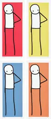 Hip by Stik, 2013, The complete set of four giclée prints in colours, on heavy wove paper, with full margins, sold Jun 2023