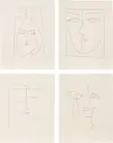 Pablo Picasso, Carmen (Bl. 531-568, Ba. 797-838), 1949, The complete set of 38 etchings, on Montval paper, with full margins, with justification and texts, the sheets loose (as issued), all contained in the original paper boards and matching slipcase