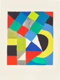 Arlequin (Harlequin) by Sonia Delaunay, 1974, Lithograph in colours, on Arches paper, with full margins, sold Jun 2023