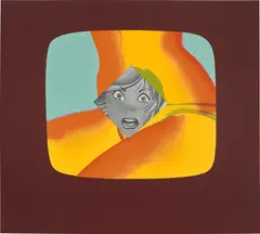 Untitled, from Rothko Memorial Portfolio (L. & L. 67) by Allen Jones, 1973, Lithograph and screenprint in colours, on Saunders mould-made paper, the full sheet, sold Jun 2023