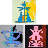 Hans Christian Andersen: three plates (F. & S. 395-397) by Andy Warhol, 1987, Three screenprints in colours, on Lenox Museum Board, the full sheets, sold Jun 2023