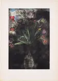 Jim Dine, Hand-Colored Flowers II (C. 31), 1977-89, Etching and aquatint with hand-colouring in acrylic, on Fabriano Rosaspina paper, with full margins