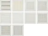 Agnes Martin, Paintings and Drawings 1974-1990, 1991, The complete set of 10 lithographs in colours, on firm transparency paper, with full margins, with text, the sheets loose (as issued) contained in the original grey card portfolio with printed uppers