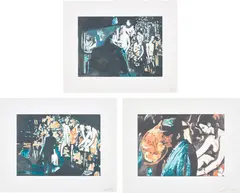 Luc Tuymans, Allo! (Hello!) (S. & S. 64), 2012, The complete set of three screenprints in colours, on BFK Rives paper, with full margins