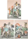 Paula Rego, Shakespeare's Room (R. 237), 2006, The complete set of three lithographs in colours, on Somerset paper, the full sheets