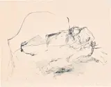 Tracey Emin, On My Knees, from Tate Modern 21 Years Print Portfolio, 2021, Lithograph in colours, on Somerset paper, the full sheet