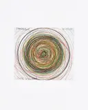 Circles in the Sand, from In a Spin, the Action of the World on Things, Volume I by Damien Hirst, 2002, Etching in colours, on Hahnemühle paper, with full margins, sold Jun 2023