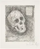 I Once Was What You Are, You Will Be What I Am by Damien Hirst, 2006/2007, Etching, on wove paper, with full margins, offered Jun 2023