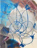 Jeff Koons, Carracci Flower, from Tate Modern 21 Years Print Portfolio, 2021, Archival pigment print in colours with two colour foils, on Hahnemühle paper, the full sheet