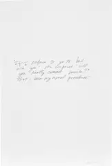 Untitled, from Inside World by Richard Prince, 1989, Ink, on wove paper, with full margins, offered Jun 2023