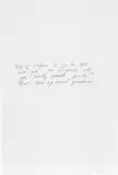Richard Prince, Untitled, from Inside World, 1989, Ink, on wove paper, with full margins