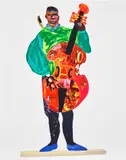 Lubaina Himid, Naming the Money: Kwesi, 2004/2021, from Tate Modern 21 Years Print Portfolio, 2021, Screenprint in colours, on Somerset Satin paper, with full margins