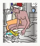 Roy Lichtenstein, Two Nudes, from Nudes Series (C. 284), 1994, Relief print in colours, on BFK Rives paper, with full margins