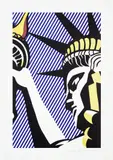 Roy Lichtenstein, I Love Liberty (C. 192), 1982, Screenprint in colours, on Arches paper, with full margins