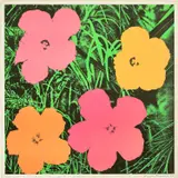Andy Warhol, Flowers (F. & S. 6), 1964, Offset lithograph in colours, on wove paper, with full margins