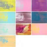 Electric Chairs (F. & S. 74-83) by Andy Warhol, 1971, The complete set of 10 screenprints in colours, on wove paper, the full sheets, offered Sep 2023