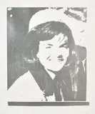 Jacqueline Kennedy I (Jackie I), from 11 Pop Artists, Volume I (F. & S. 13) by Andy Warhol, 1966, Screenprint in silver, on wove paper, with full margins, sold Sep 2023