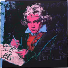 Andy Warhol, Beethoven (F. & S. 392), 1987, Screenprint in colours, on Lenox Museum Board, the full sheet