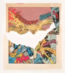 Poom by Christian Marclay, 2006, Pigment print in colours, on Arches paper mounted to board (as issued), with full margins, sold Sep 2023
