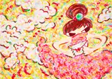 Ayako Rokkaku, Untitled, 2021, Screenprint in colours, on Corona Magnani paper, the full sheet, with the accompanying colophon