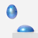 Andy Moses, Untitled (Egg), c. 2005, painted fiberglass in two parts