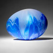 Andy Moses, Untitled (Egg), c. 2005, painted fiberglass