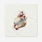 Larry Bell, Untitled, 1999, mixed media on watercolor paper