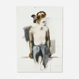 Kudzanai-Violet Hwami, Untitled, 2012, oil, oil stick and graphite on paper