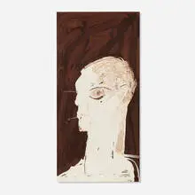 Robert Hansen, Mirror 8, 1960, lacquer and mixed media on panel