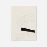Raymond Pettibon, There was a touch of the Luddite in the son... (from the Thinking of You portfolio), 1998, ink and graphite on printed paper (double-sided)