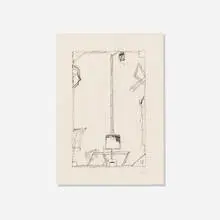 Craig Kauffman, Untitled, 1979, ink on paper